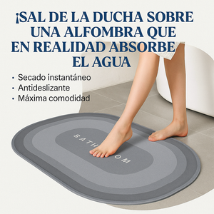 DryStep™ – Secado Instantáneo y Máxima Seguridad para tu Baño